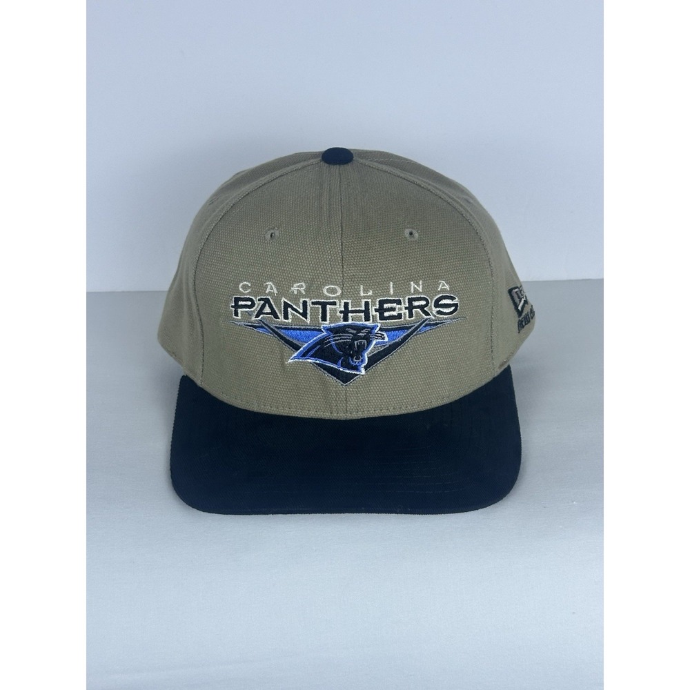 Vintage 90's Carolina Panthers New Era SnapBack Hat Cap NFL Deadstock NWOT